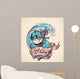 Sink or Swim - Tattoo Design Wall Decal