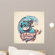 Sink or Swim - Tattoo Design Wall Decal