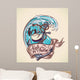 Sink or Swim - Tattoo Design Wall Decal
