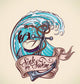 Sink or Swim - Tattoo Design Wall Decal
