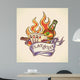 Play of Die - Tattoo Design Wall Decal