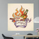 Play of Die - Tattoo Design Wall Decal