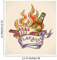 Play of Die - Tattoo Design Wall Decal