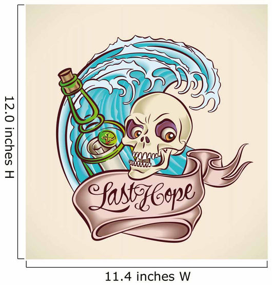 Last Hope - Sailors Tattoo Design Wall Decal