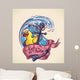 Sink or Swim - Tattoo Design Wall Decal