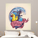 Sink or Swim - Tattoo Design Wall Decal