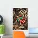 Shotgun shells. Wall Mural