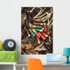 Shotgun shells. Wall Mural