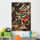 Shotgun shells. Wall Mural