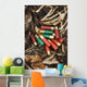 Shotgun shells. Wall Mural