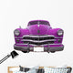 Pink Oldtimer Car Cuba Wall Decal