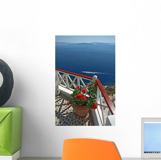 santorini Wall Mural