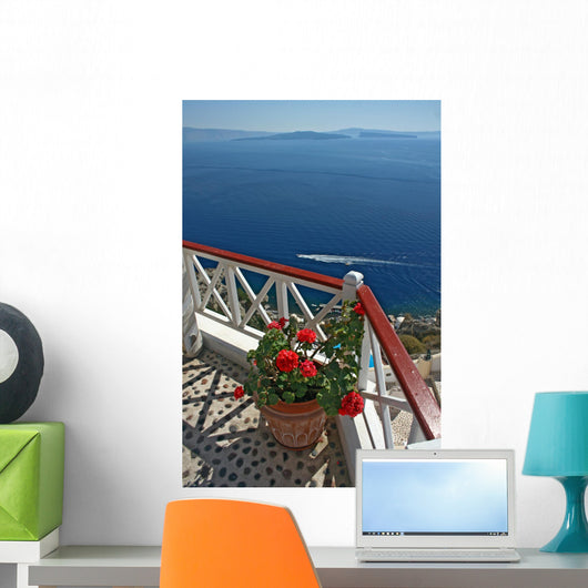 santorini Wall Mural