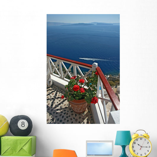 santorini Wall Mural