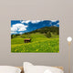 Pasture in the Bavarian Alps Wall Mural