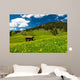 Pasture in the Bavarian Alps Wall Mural