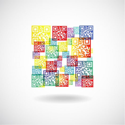 QR Collage Wall Decal