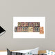 Critical Thinking in Wood Type Wall Decal