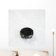 Hockey puck on ice. Wall Decal