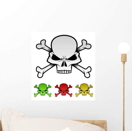 Evil Skulls Illustration Set