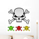 Evil Skulls Illustration Set