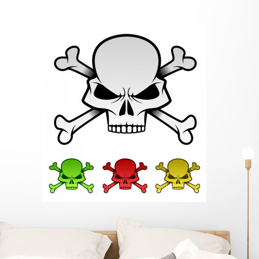 Evil Skulls Illustration Set