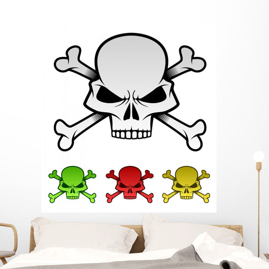 Evil Skulls Illustration Set