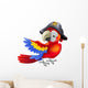 Pirate Parrot Wall Decal