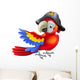 Pirate Parrot Wall Decal
