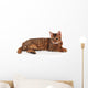 bengal kitten Wall Decal