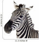 Zebra Wall Mural