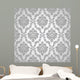 Seamless Damask Wallpaper Wall Decal