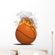 fire basketball item Wall Decal