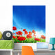 Poppy Flowers and Sunny Day Wall Mural