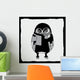 Robotic owl Wall Decal