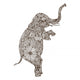 Elephant with Floral Decoration Wall Decal