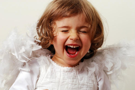 laughing angel Wall Mural