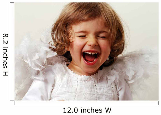 laughing angel Wall Mural