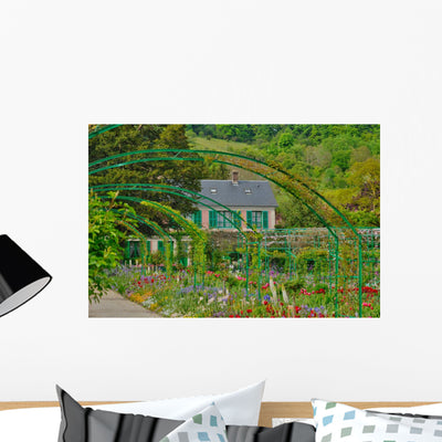 Monet House Giverny Normandie shown on a wall