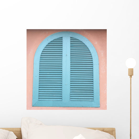 Window with Blue