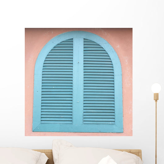 Window with Blue