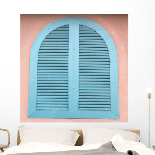Window with Blue