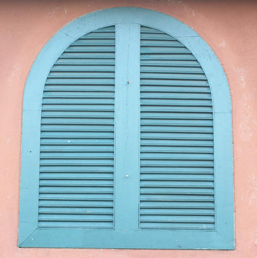 Window with Blue
