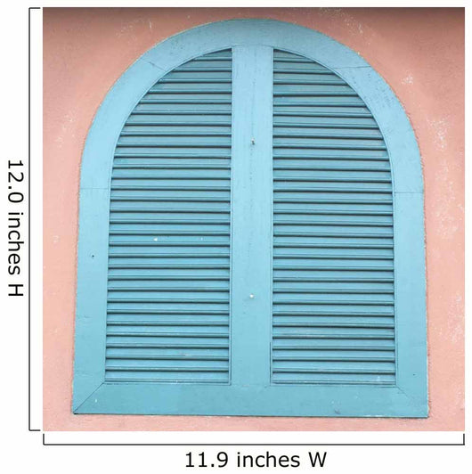 Window with Blue