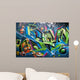 Colorful Graffiti Wall Mural