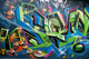 Colorful Graffiti Wall Mural