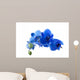 Blue Orchid Cut and Isolated Wall Decal