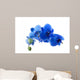 Blue Orchid Cut and Isolated Wall Decal