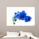 Blue Orchid Cut and Isolated Wall Decal