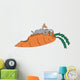 Small Rabbit and Big Wall Decal